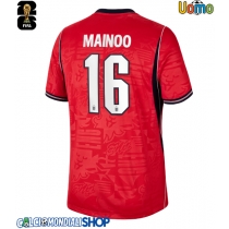 Maglie da calcio Inghilterra Kobbie Mainoo #16 Seconda Maglia Mondiali 2026  Manica Corta